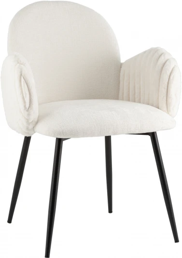 УТ000039505 Стул обеденный Stool Group Wave Stripes букле белый арт.УТ000039505