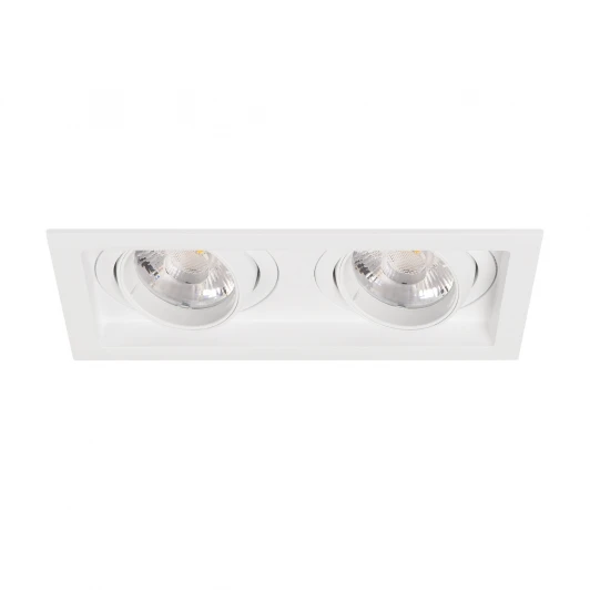 057770 Встраиваемый светильник светодиодный MS-VORTEX-BUILT-S170x90-2x12W Day4000 (WH-WH, 20 deg, 230V) (Arlight, IP20 Металл) 057770