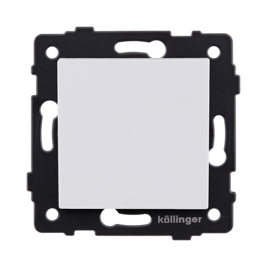 REA-S-003WM Выключатель 1-клавишный проходной 10А/250В белый матовый Kollinger REA-S-003WM для Aspekt, Eleganz, Reflex