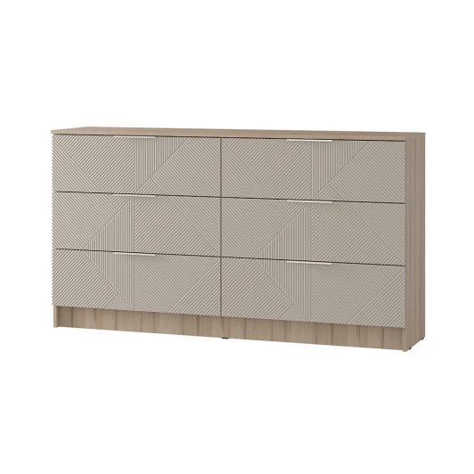 00-00160968 Комод БТС Эмилия КМ-04, Дуб смоки, Айриш