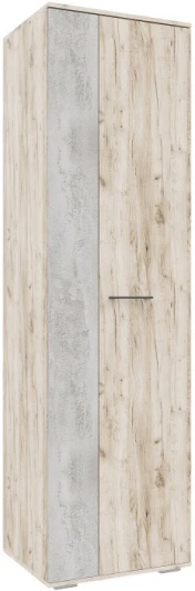 508425 Шкаф Woodville Вальс ШК-600 дуб крафт серый / бетонный камень 508425
