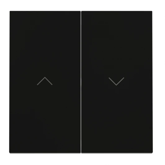 VLS002508 Клавиши для выключателя жалюзи Voltum S70 VLS002508 (черный матовый)