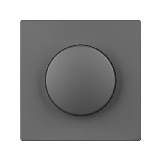 060262 Лицевая панель светорегулятора PNL-NOBE-FB-SFPL-GR (Arlight, Серый базальт) 060262