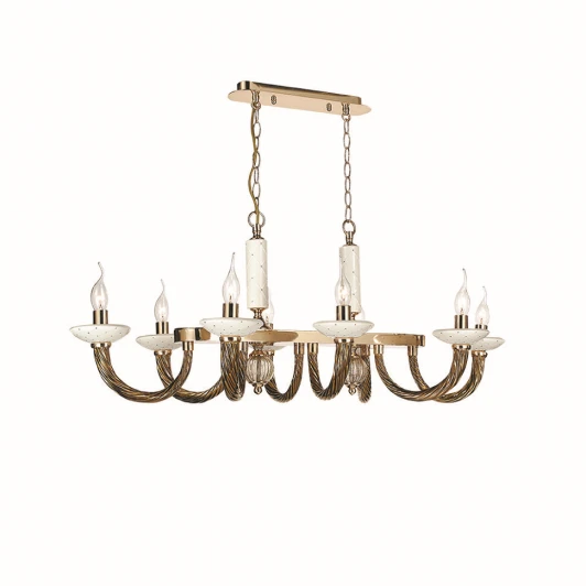 P17076/8FEG Подвесная люстра Lumien Hall Летисия P17076/8FEG