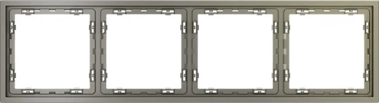 VLS100404 Рамка на 4 поста (шелк) Voltum S70 VLS100404