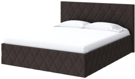 1925006 PROxSON Кровать Fresco (Ткань: Рогожка Тетра Брауни) 140x190