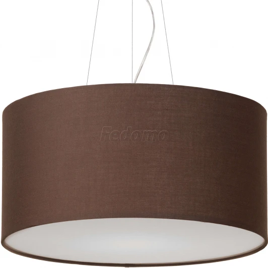 Crocus Glade S3 01 05 Люстра подвесная Артпром Crocus, 3 лампы, никель, коричневый с белым