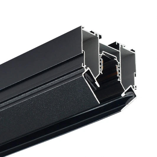 CLT 0.134 01 L2000 BL Шинопровод магнитный встраиваемый в натяжной ПВХ потолок 48V 2м Crystal Lux Space CLT 0.134 01 L2000 BL