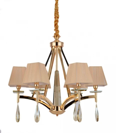 LDP 1240-6 GD Подвесная люстра Lumina Deco Valentina LDP 1240-6 GD