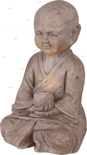 33563 Светильник декоративный уличный с солнечной батареей Globo Монах