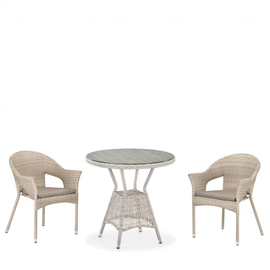 T705ANT/Y79C-W85 Latte 2Pcs Комплект мебели T705ANT/Y79C-W85 (2+1) цвет Латте Afina