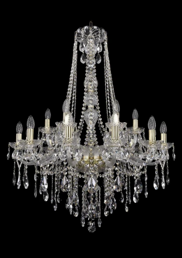 1415/12+6/300/h-108 G Подвесная люстра Bohemia 1415 1415/12+6/300/h-108/G