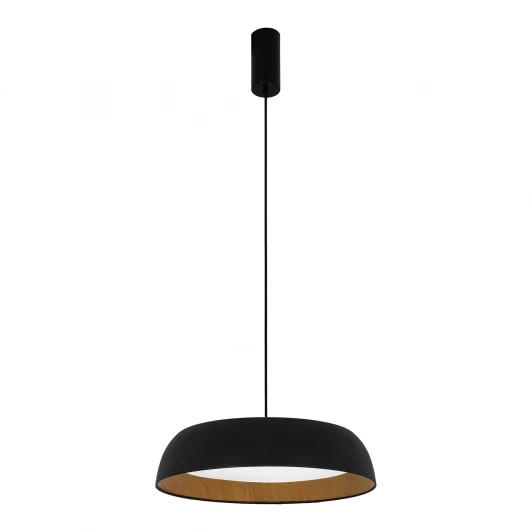 SLE1812-403-01 Подвесной светильник светодиодный Evoluce Muse SLE1812-403-01 Черный, древесный/белая LED 1*30W 4000K
