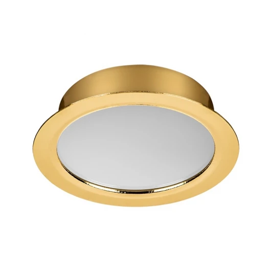 UNILED-DLL4W-GD Точечный светильник светодиодный 4Вт, 3000К, 320лм, Ø68мм золото Lumin'arte UNILED-DLL4W-GD