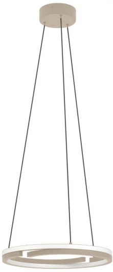 901824 Подвесной светодиодный светильник с регулировкой цветовой температуры песочный Eglo Mezzomonte 901824