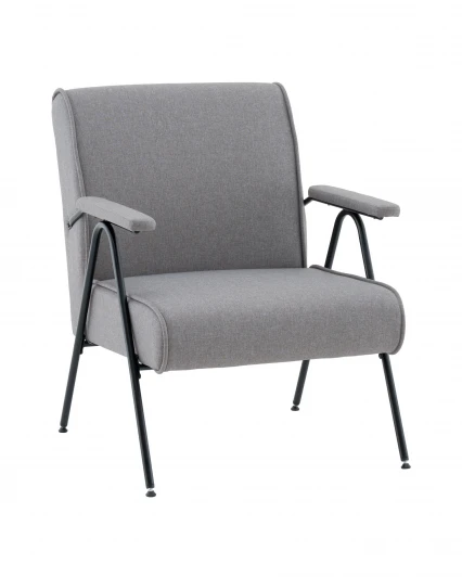 УТ000041561 Кресло Эндино рогожка серый Stool Group арт.УТ000041561