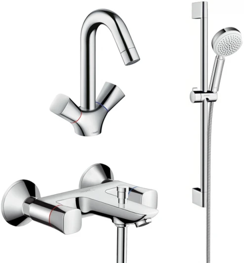 71243000 Душевой комплект Hansgrohe Logis 71243000 для ванны с душем