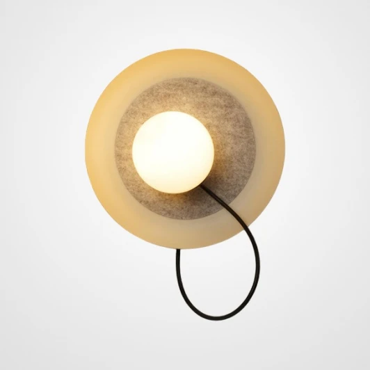 Margott-Wall01 Настенный светильник Margott Wall D25 White By ImperiumLoft Margott-Wall01 (220V, шар, круглые)