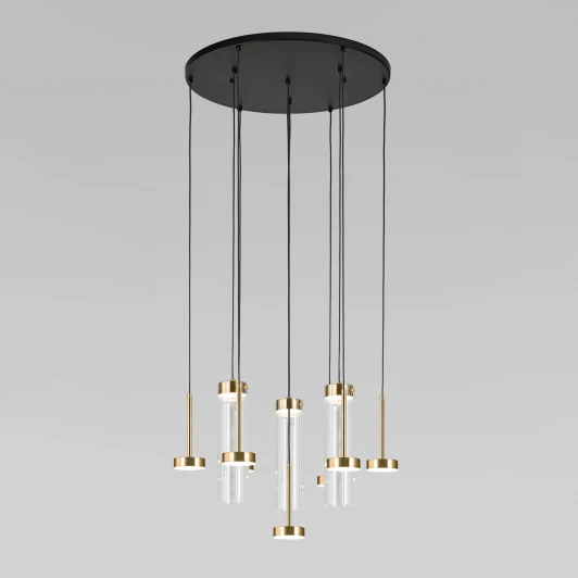 301102 LED латунь Подвесной светильник Eurosvet Quarzo 301102 LED латунь