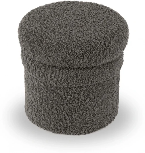 902552 Пуфик Pancakes ОГОГО Обстановочка! (Мех/Серый) арт.902552