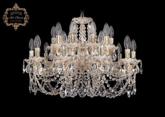 31.03.20.222.C.GW.Sp Подвесная люстра с хрустальными подвесками Art Classic 31.03 31.03.20.222.C.GW.Sp