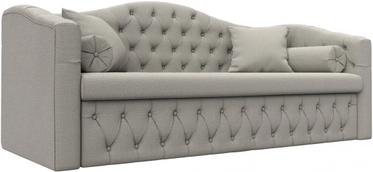 122422 Диван детский прямой Мечта (Бежевый/Рогожка) Лига Диванов арт.122422