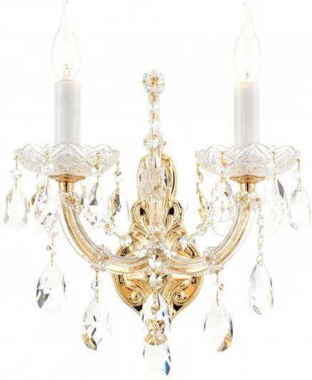 W6071-2 GD+CL Бра iLamp Diamond W6071-2 GD+CL