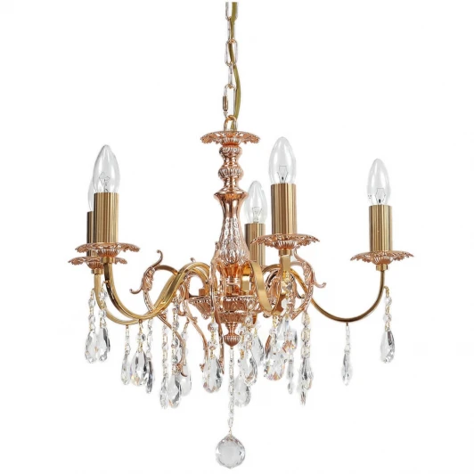TORINO 135.5 French Gold Подвесная люстра Lucia Tucci Torino 135.5 French Gold (220V, на цепи, подсвечник, свеча)