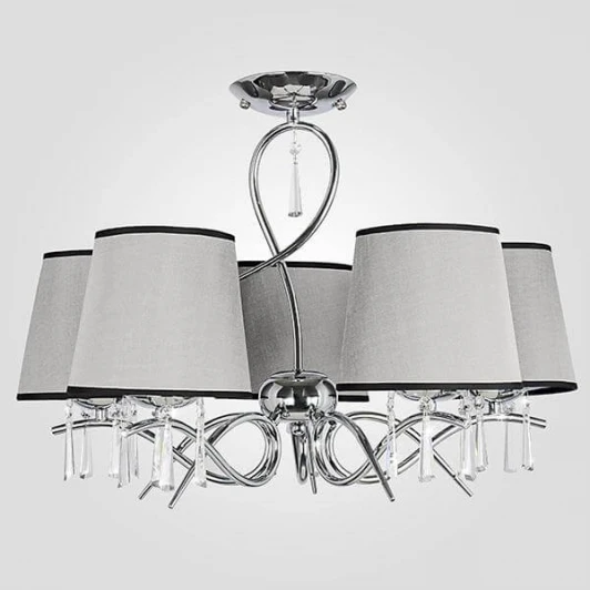 70048/5 хром Потолочная люстра Eurosvet Morise 70048/5 хром
