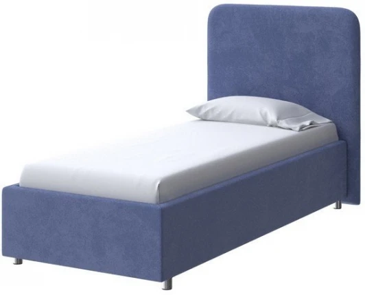 2019635 PROxSON Кровать Олаф (Ткань: Велюр Casa Сапфировый) 80x200