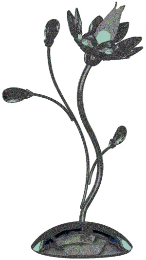 A1882LT-1CC Интерьерная настольная лампа Arte Lamp Hibiscus A1882LT-1CC