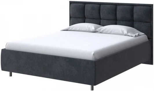 2018956 PROxSON Кровать Chessy без основания (Ткань: Велюр Casa Графитовый) 120x200