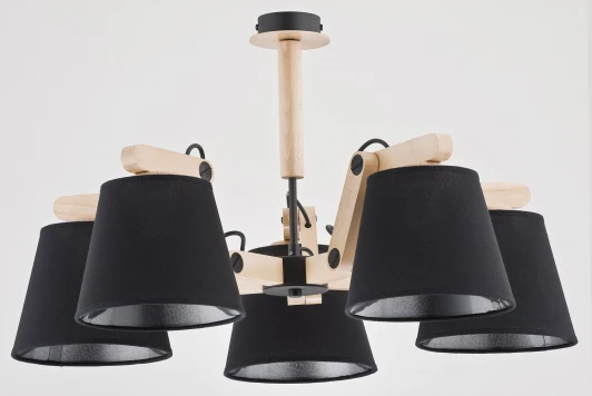 22715 Потолочная люстра Alfa Joga Black 22715