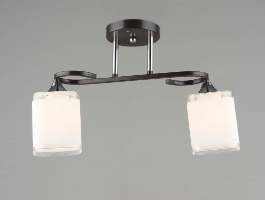 000066049 Потолочная люстра Мелодия Света SL1N SL4586-2 CF+CR 000066049