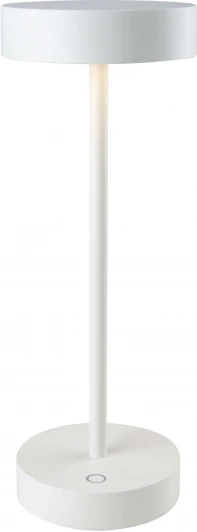 321301 Интерьерная настольная лампа светодиодная с аккумулятором Ubiqua Standy Maxi 321301 (регулировка яркости, сенсорный выключатель, IP54)