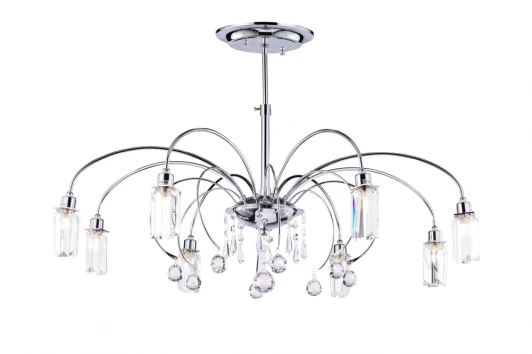 FR5605-CL-08-CH Потолочная люстра Freya Fountain FR5605-CL-08-CH