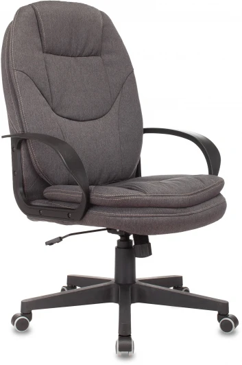 CH-868LT/GRAFIT Кресло руководителя Бюрократ CH-868LT Bahama серый крестовина пластик