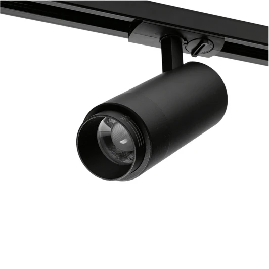 WTL-15W/02B Трековый светодиодный светильник однофазный Wolta WTL-15W/02B 220V 15Вт 4000К IP20 черный
