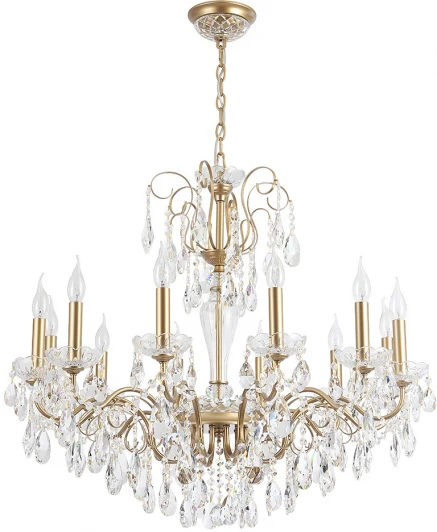 MONTANA SP12 Подвесная люстра Crystal Lux MONTANA SP12 (220V, подвески, на цепи, подсвечник, свеча)