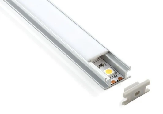 LL-2-ALP002 Встраиваемый напольный алюминиевый профиль для LED ленты (8mm) Профиль Elektrostandard для светодиодной ленты LL-2-ALP002