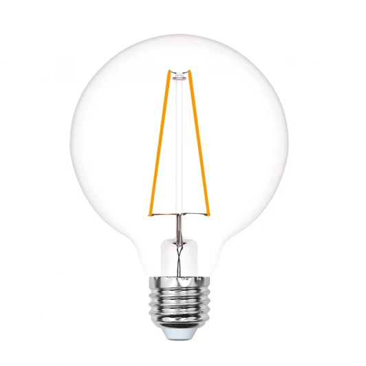 LED-G80-4W/GOLDEN/E27 GLV21GO Лампочка светодиодная шар прозрачная E27 4W Uniel LED-G80-4W/GOLDEN/E27 GLV21GO