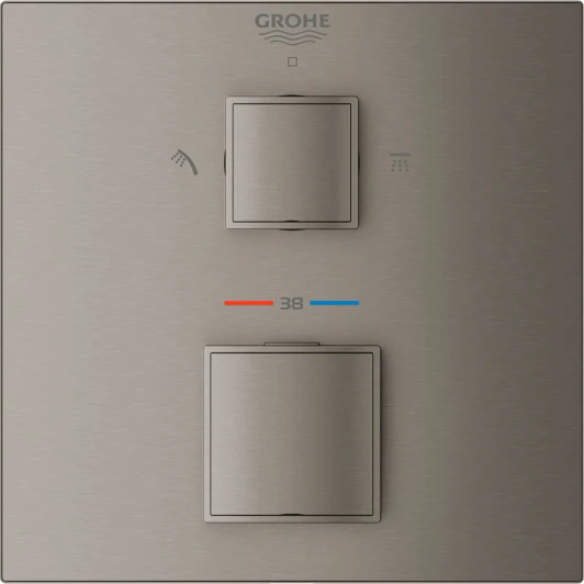 24154AL0 Термостат Grohe Grohtherm Cube 24154AL0 для душа, темный графит