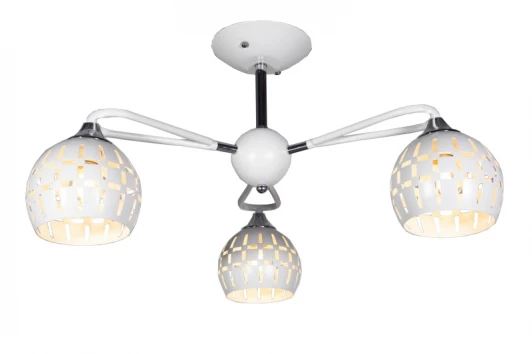 MD.3601-3-S WH+CH Потолочная люстра Imex MD.3601-3-S WH+CH