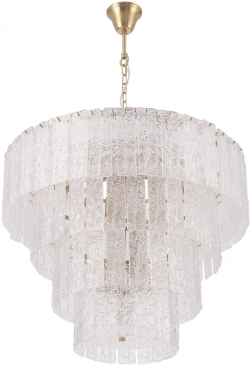 RICARDO SP14 BRASS Подвесная люстра Crystal Lux RICARDO SP14 BRASS (на цепи)