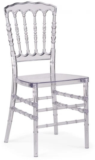 15588 Пластиковый стул Woodville Chiavari 1 clear white 15588