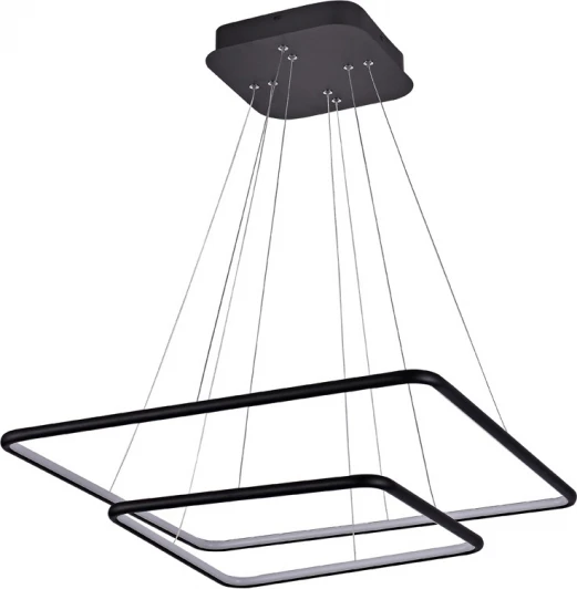 S111024/2SQ 75W Black In Подвесной светодиодный светильник ярусный 75Вт Donolux Nimbo S111024/2SQ 75W Black In (220V, на тросе)