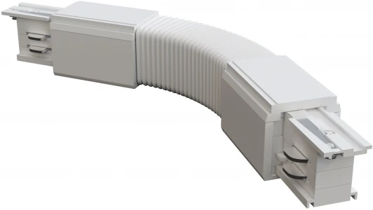 TRA005CF-31W Коннектор гибкий Trinity белый (трехфазный) Maytoni Technical TRA005CF-31W (220V)