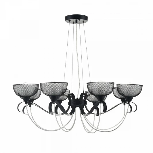 FR4905-PL-08-BL Подвесная люстра Freya Emma FR4905-PL-08-BL
