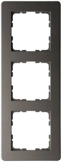 G1103Z Рамка на 3 поста (мокко) Jasmart G-Flex G1103Z