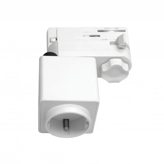 594006-WSA Адаптер для светильника с розеткой Shuko к треку 5030xx-R/5040xx-(F)/(R) Lightstar Quattro 594006-WSA